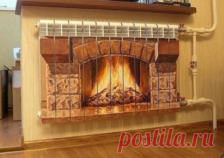 Бюджетный камин!)))