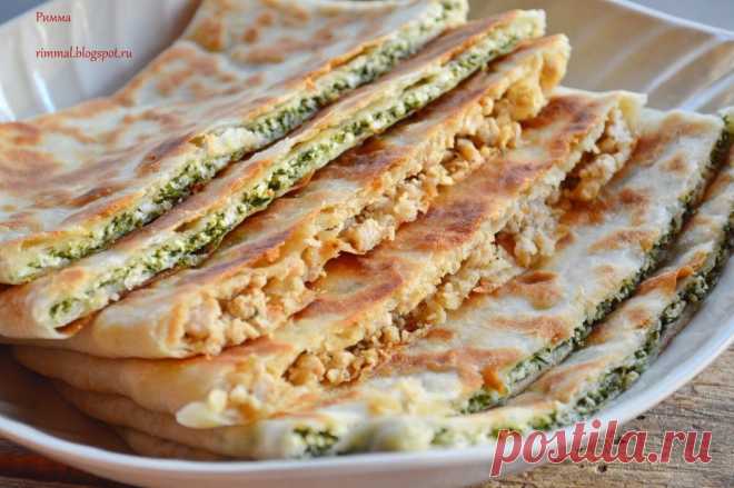 Лепешки на любой вкус. Гёзлеме