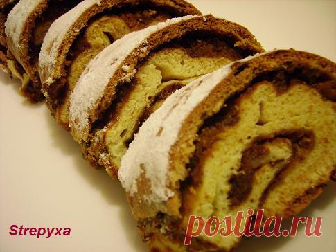 Рулет с тыквой и орехами ::