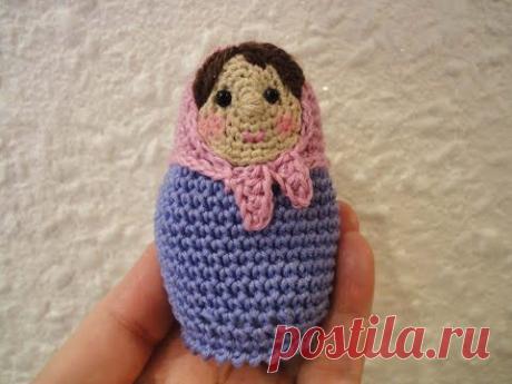 ▶ МАТРЁШКА Matryoshka Crochet - YouTube