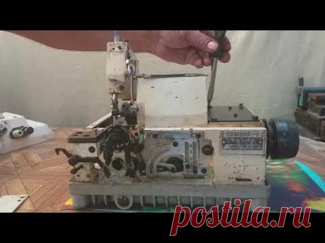 Sacar Tapas Remalladora 4H  GEM 800   4