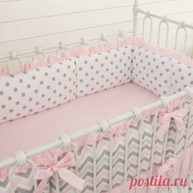8 оригинальных бортиков в кроватку для новорожденных своими руками: выкройки