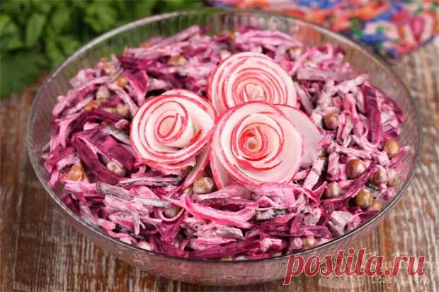 Очень вкусные салаты со свёклой на праздничный стол - Будет вкусно - Социальная сеть 