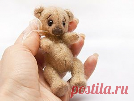мишка до 10 см - Ярмарка Мастеров - ручная работа, handmade
