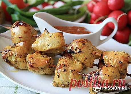 Домашний шашлык из куриных грудок: пошаговый рецепт с фото и видео