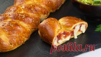 Пицца-Косичка: Простой Рецепт Сытного И Оригинального Пирога