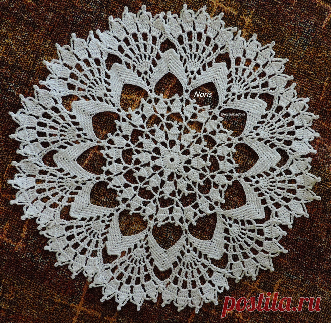 Интерьерная салфетка
  #салфетка #вязаниеназаказ #crochet #салфеткакрючком #интерьер #ресторан #кухня