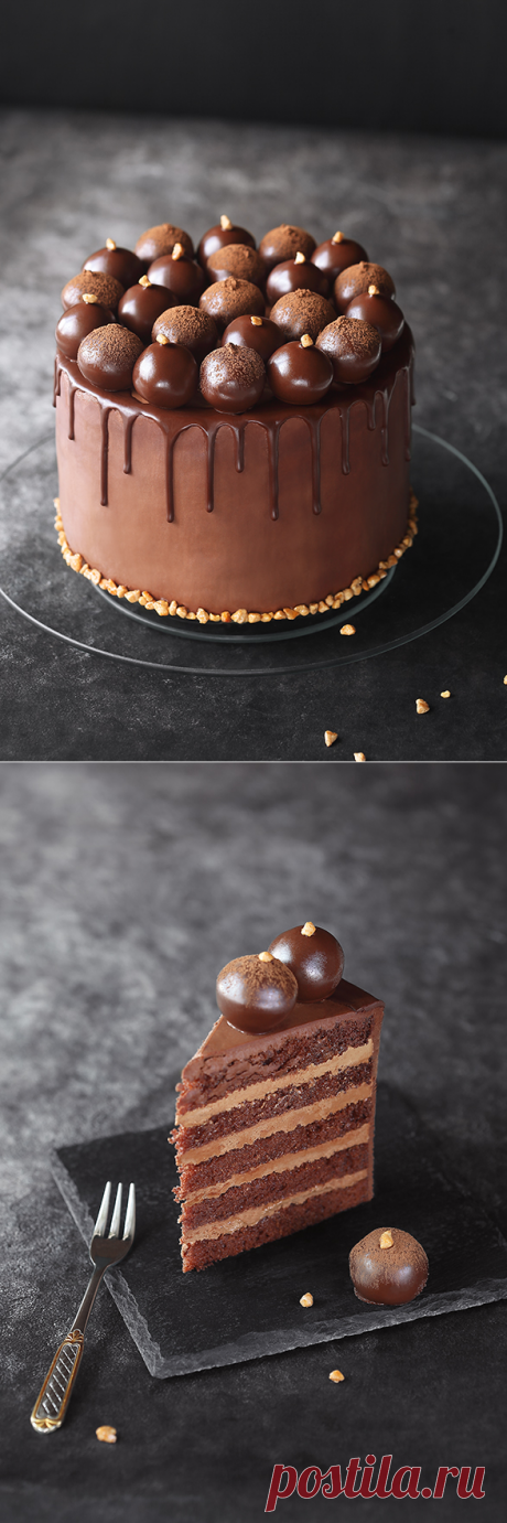 Verdade de sabor: Торт "Пражский трюфель" / Bolo "Trufa de Praga"