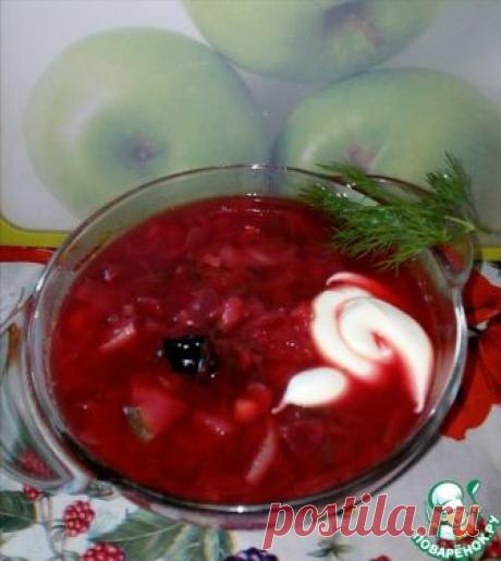 Быстро-борщ - кулинарный рецепт