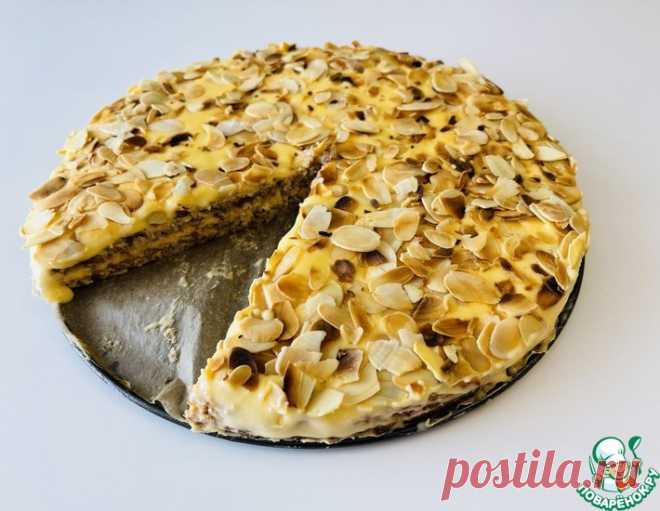 Миндальный торт Альмонди – кулинарный рецепт