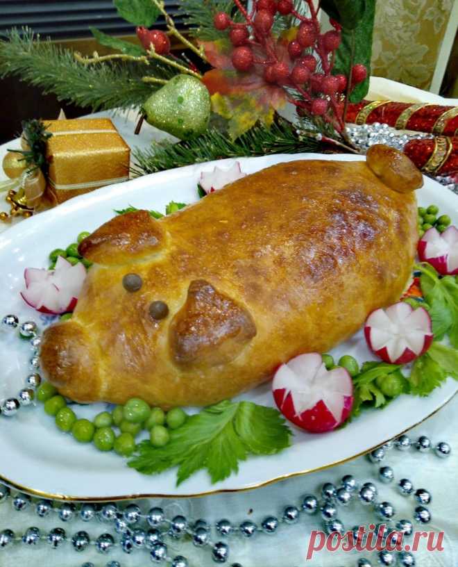 Новогодний пирог 