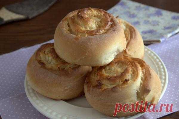 Немецкие булочки с яблоками и сгущенкой | CityWomanCafe.com