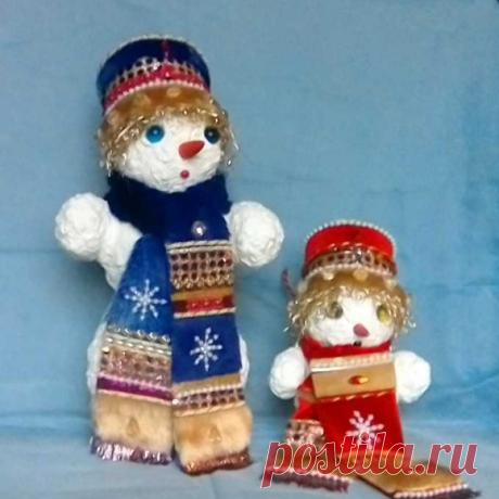 Снеговик ручной работы