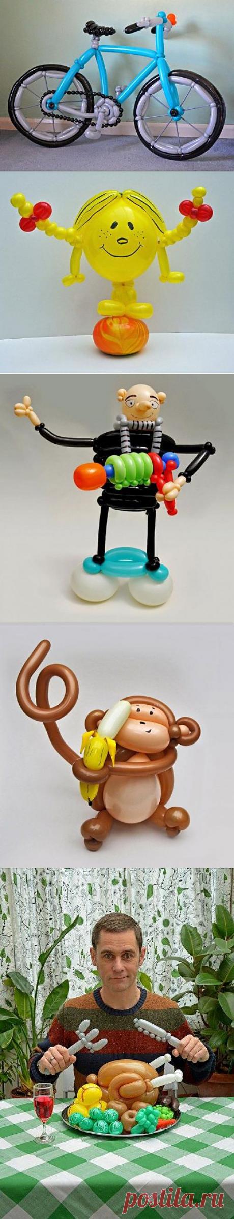 Воздушные поделки / Я - суперпупер