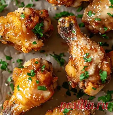 Рецепт крылышек с сыром