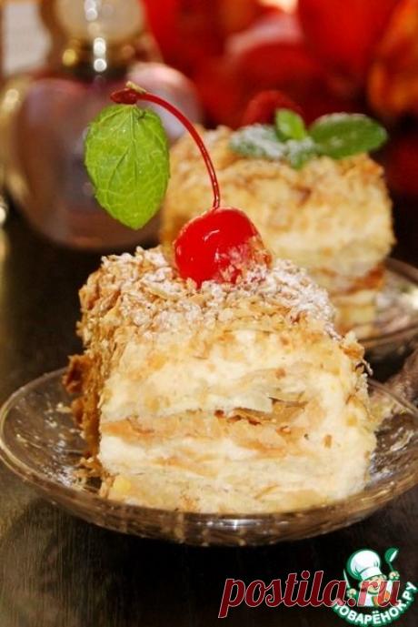 Мильфей с лимонным кремом патисьер - кулинарный рецепт