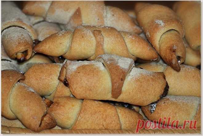Рогалики со сладкой начинкой
