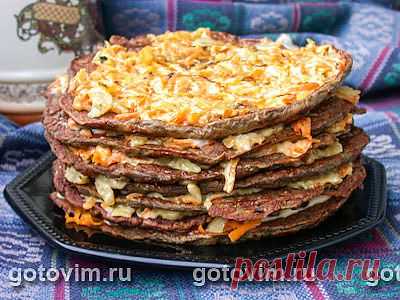 Печеночный торт