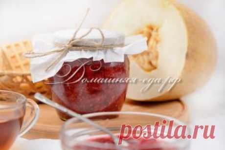 Малиновое варенье с дыней