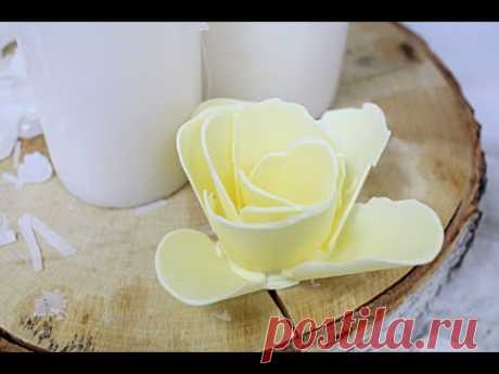 Цветок из шоколада / Chocolate Flower