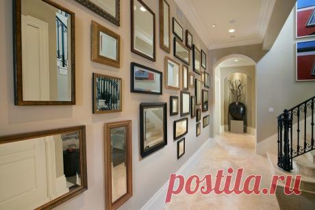 12 блестящих идей использования зеркал в интерьере на FurnishHome.ru