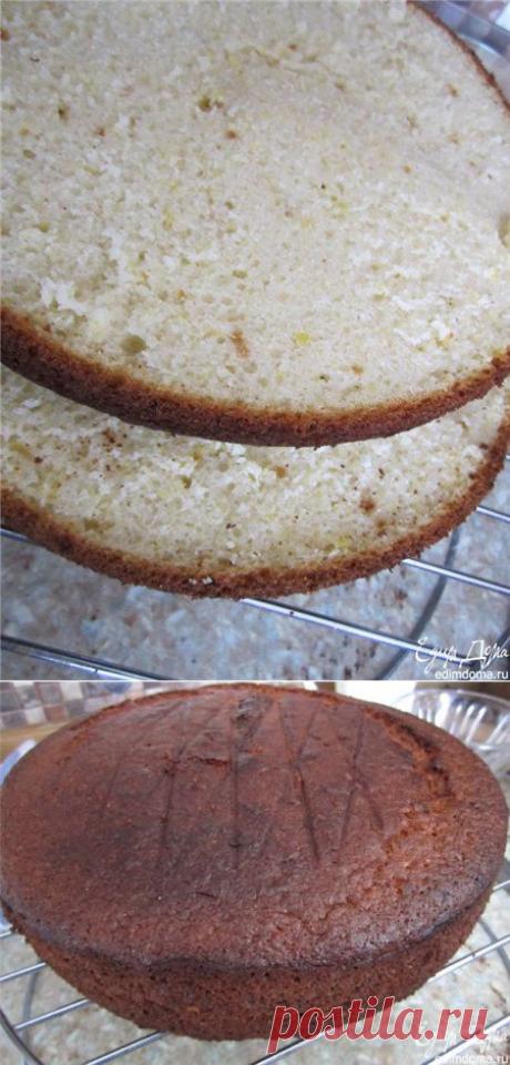Как приготовить ванильный шифоновый бисквит. рецепт блюда с фото