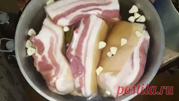 Полстакана сахара и стакан соли – самое нежное сало - Банк кулинарных рецептов - Медиаплатформа МирТесен