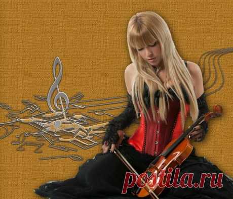 Скрипка плачет...