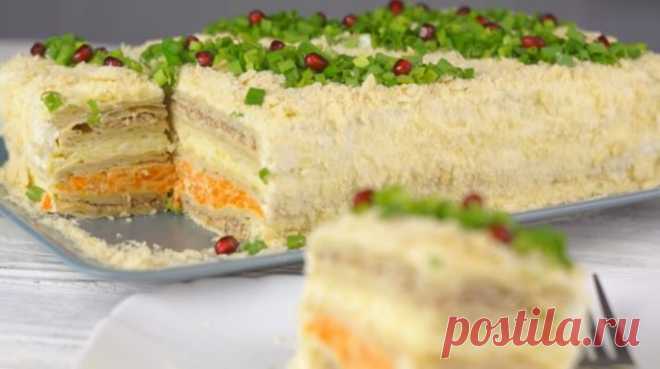 Изумительно вкусный, сытный и в меру влажный закусочный 