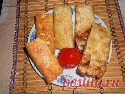 Рулетики из лаваша с грибами рецепт