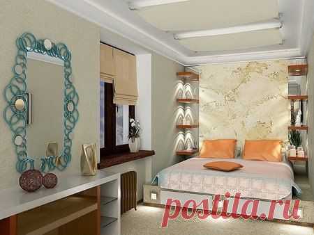 Зонирование в однокомнатной квартире