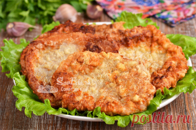 Нежные и сочные отбивные из свинины и курицы (все дело в куриных яйцах) | Совет да Еда | Дзен