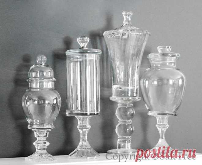 Гламурно-винтажные банки. И крышки.