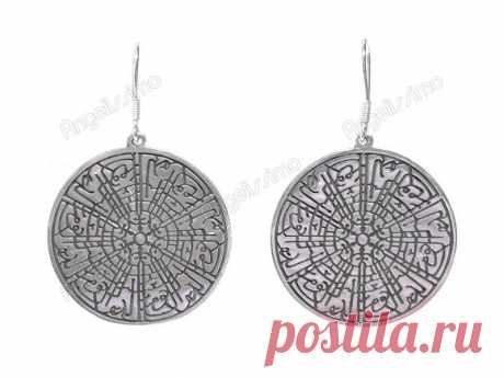 Серьги из серебра &quot;Каллиграфия&quot; от Amorem