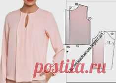 BLUSA FÁCIL DE FAZER – 29 ~ Moldes Moda por Medida