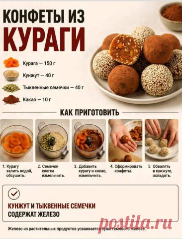 Конфеты из кураги
