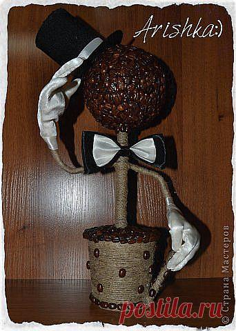 Кофейный джентельмен )) (подарок на юбилей директору) | Страна Мастеров