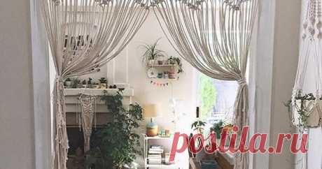 Dresses For Boho Brides on Instagram: “Those curtains though...must learn how to make those  (: @thejungalow)”