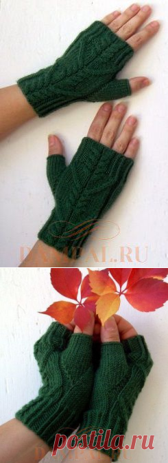 Шапка и митенки «Чини» | DAMские PALьчики. ru