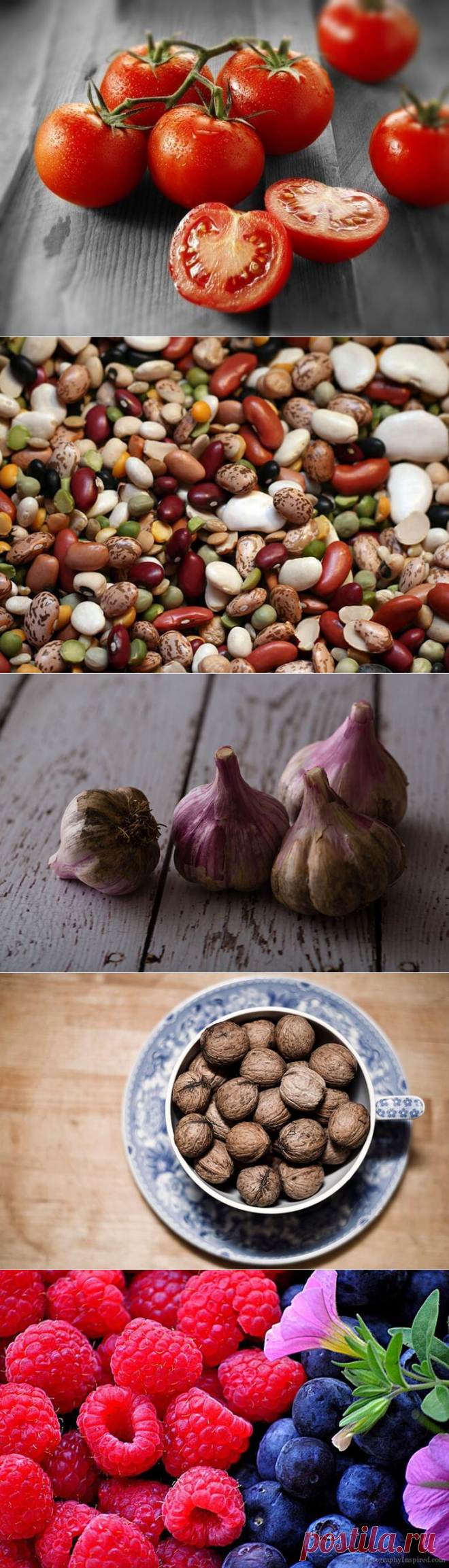 Противораковые продукты питания: ТОП- 6