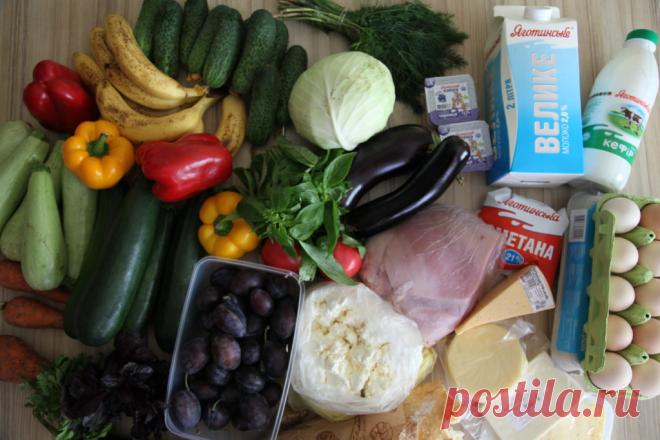 Готовое меню на неделю для семьи из 3-х человек | Уютный дом