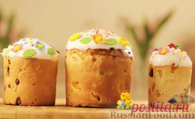 Рецепт: Пасхальный кулич на RussianFood.com