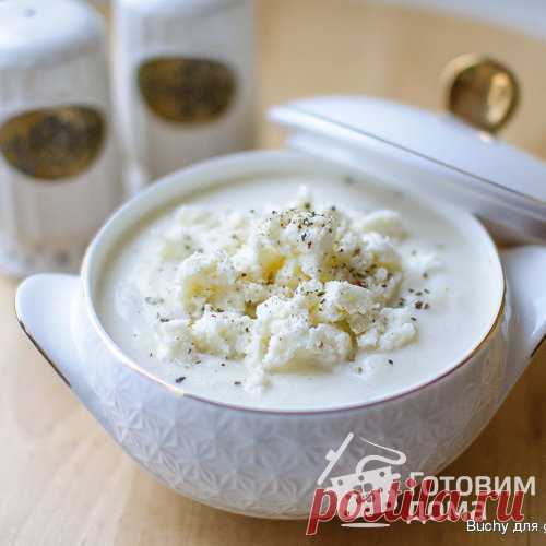 Кремовый куриный суп с цветной капустой - пошаговый рецепт с фото на Готовим дома