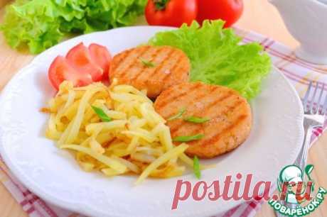 Биточки крабовые с рубленным яйцом - кулинарный рецепт