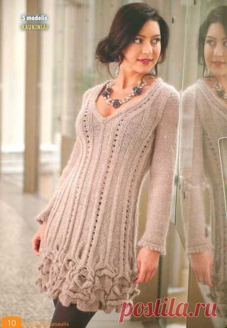 Como No Tempo da Vovó: MARAVILHOSO VESTIDO EM TRICÔ