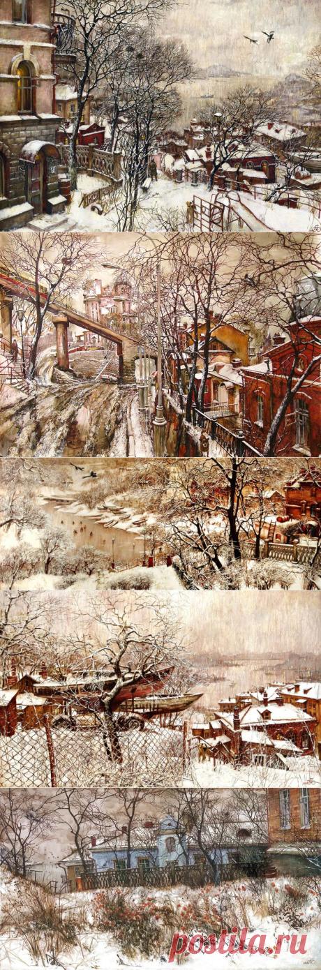 Художники Осиповы Евгений и Оксана. Владивосток.