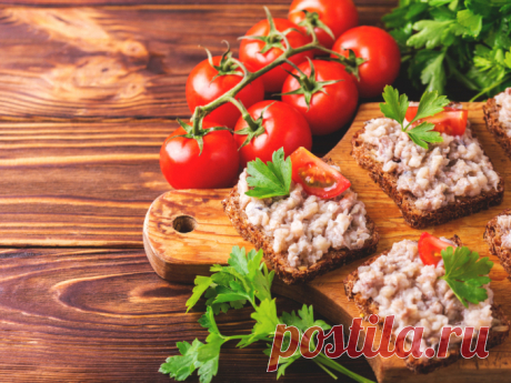 Рыбный паштет (очень бюджетный вариант)