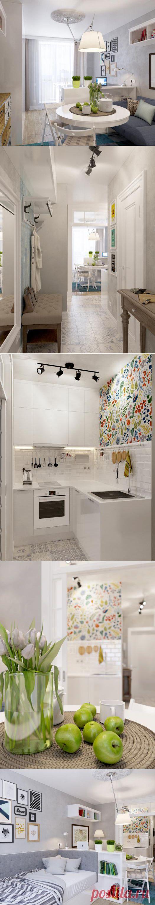 Квартира для девушки на 25 кв метрах - Мой дом