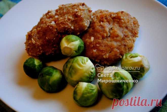 Паровые котлеты в мультиварке рецепт пошаговый Лиги Кулинаров. Рецепт паровых котлет в мультиварке, рецепты Лиги Кулинаров.