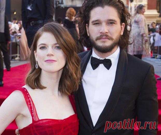 "Игра престолов": наступил долгожданный день бракосочетания Кита Харингтона и Роуз Лесли